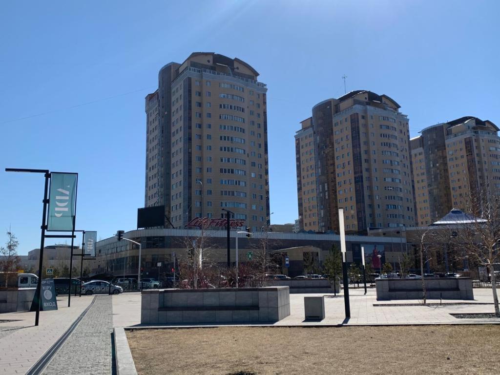 Квартира С Видом На Abu Dhabi Plaza Astana Exterior photo
