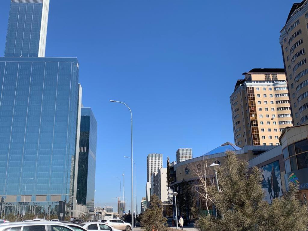 Квартира С Видом На Abu Dhabi Plaza Astana Exterior photo